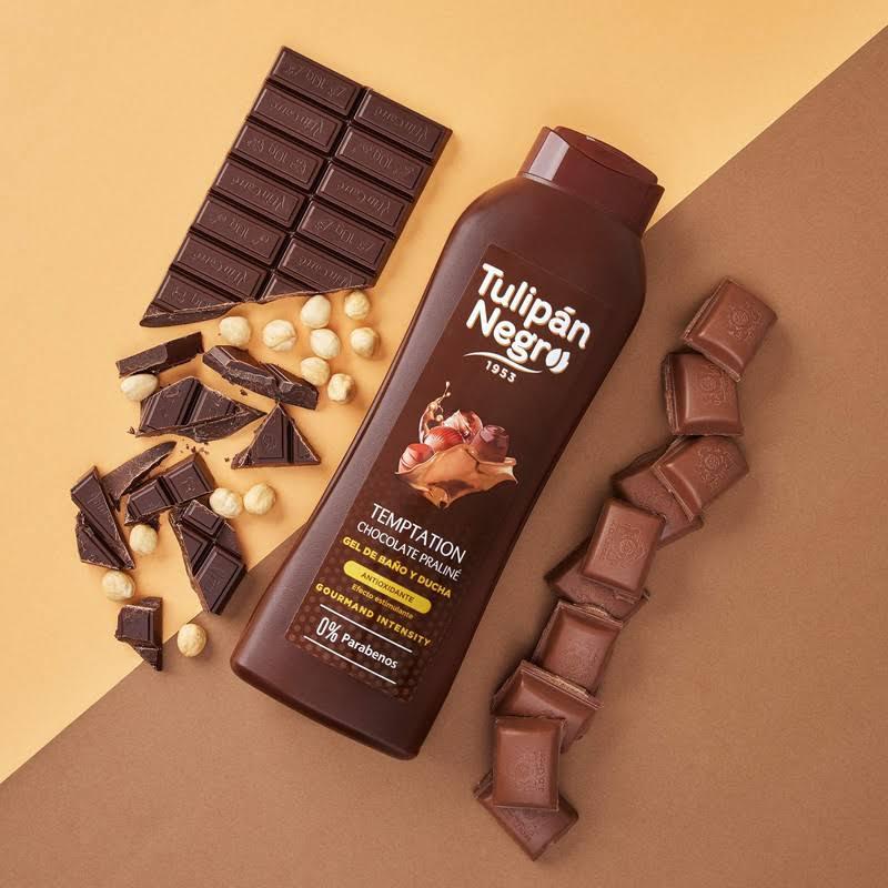 Tulipan Negro – Temptation Chocolate Praliné Bagnoschiuma 650 ml