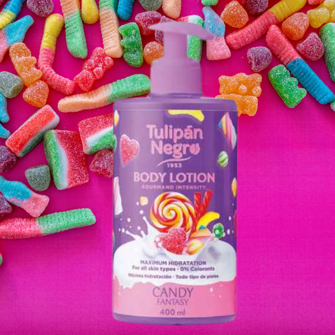 Tulipan Negro Latte Corpo 400 ml – Fragranza Candy Fantasy