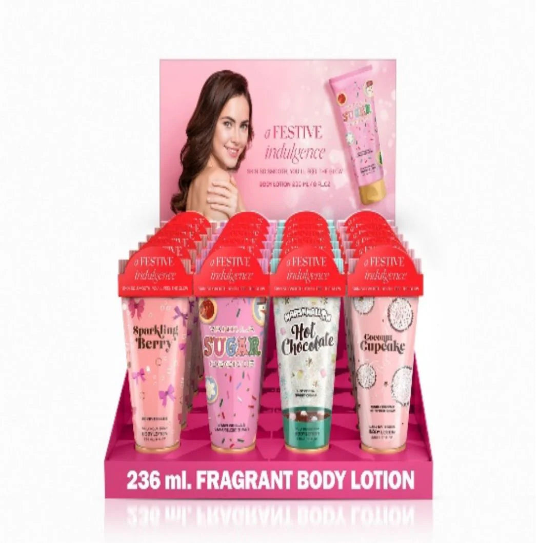 A Festive indulgence - fragrant body lotion