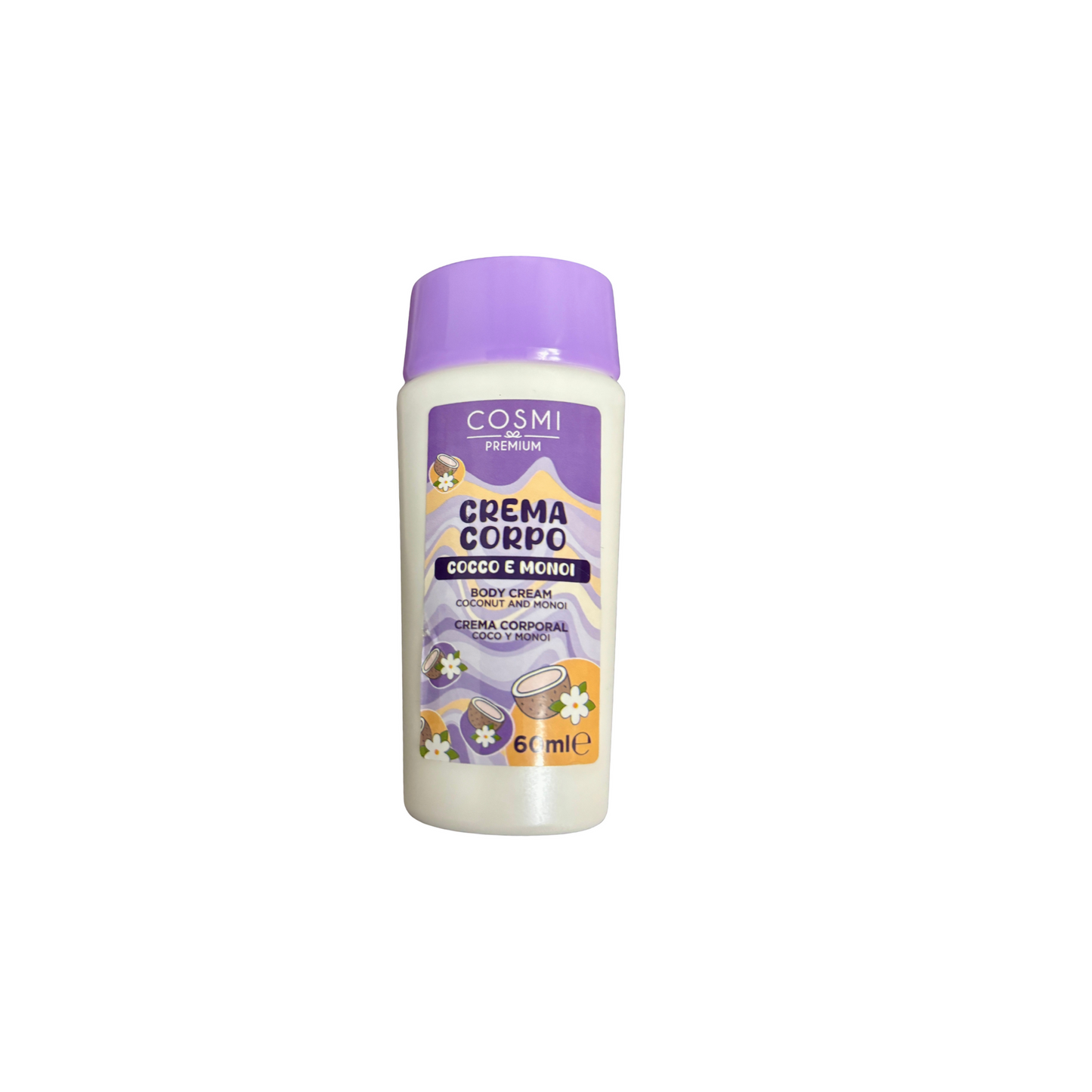 Crema Corpo Cocco e Monoi – 60 ml Formato Viaggio