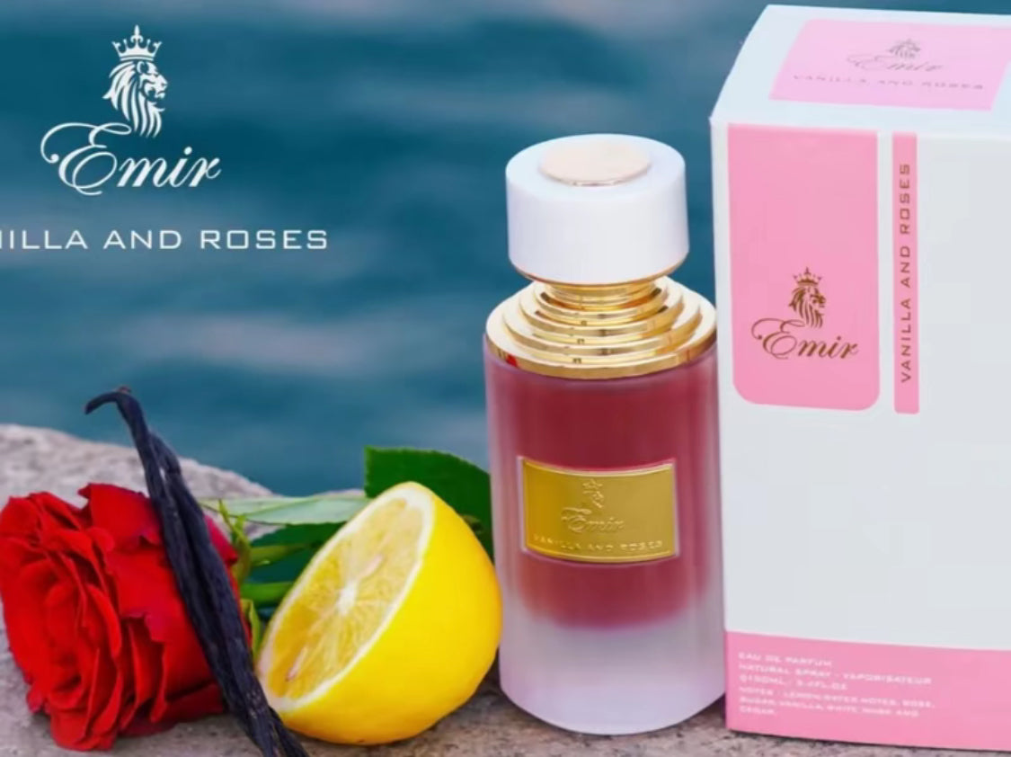 Emir Vanilla & Roses 100ml - Paris Corner