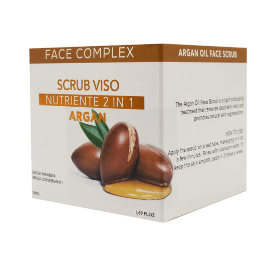 Face Complex - scrub viso/labbra Argan