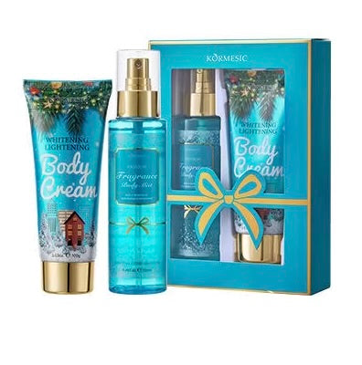 Kormesic - Set natalizio crema corpo e acqua profumata corpo/capelli