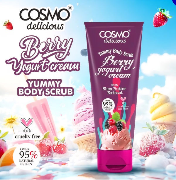 Cosmo - Scrub Corpo Yogurt e Frutti Rossi