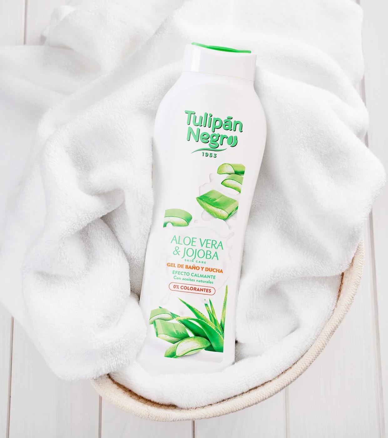 Tulipan Negro – Aloe & Jojoba Bagnoschiuma 650 ml