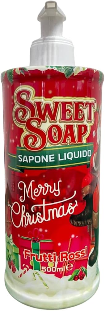 Sweet Soap sapone liquido mani e viso natalizio