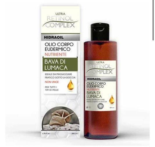 Retinol Complex Olio corpo Bava di Lumaca 200ml