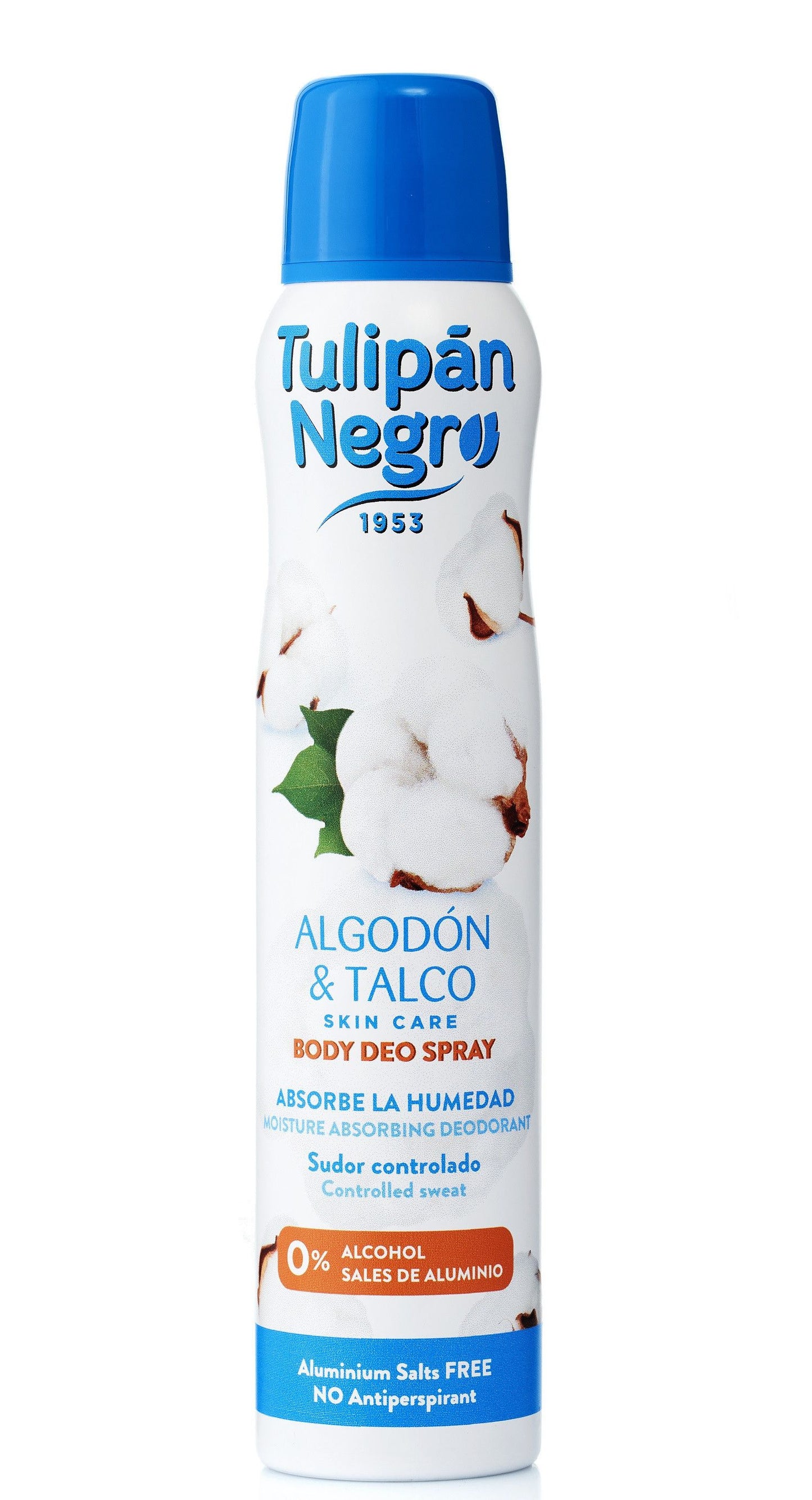Tulipan Negro deodorante spray Talco e cotone