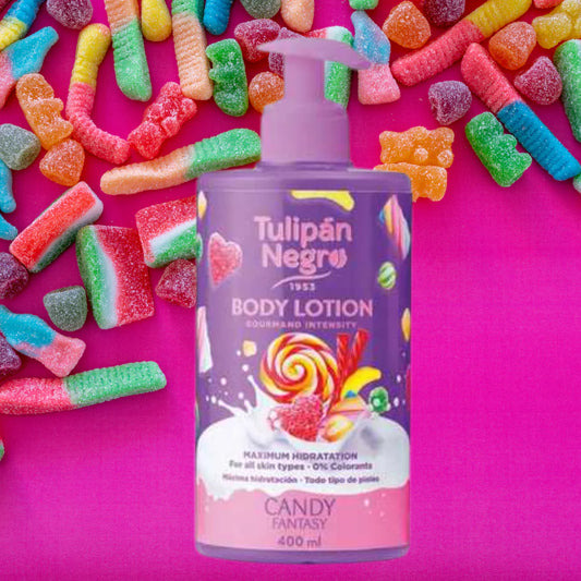 Tulipan Negro Latte Corpo 400 ml – Fragranza Candy Fantasy
