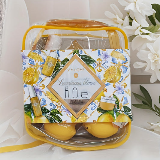 Pochette Fragranza Agrumata/Floreale – Acqua Profumata, Crema Corpo e Shower Gel