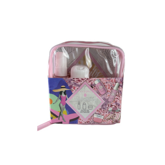 Pochette Fragranza Fruttata & Lattonica – Acqua Profumata, Crema Corpo e Shower Gel