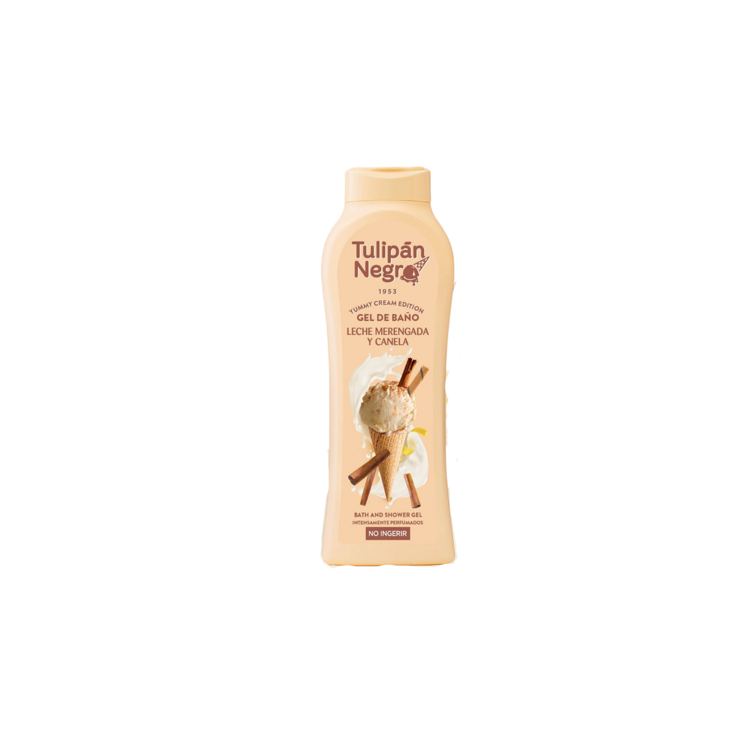 Tulipan Negro Bagnoschiuma 650 ml – Fragranza Leche Meringada y Canela