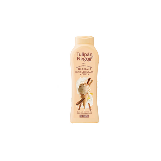 Tulipan Negro Bagnoschiuma 650 ml – Fragranza Leche Meringada y Canela