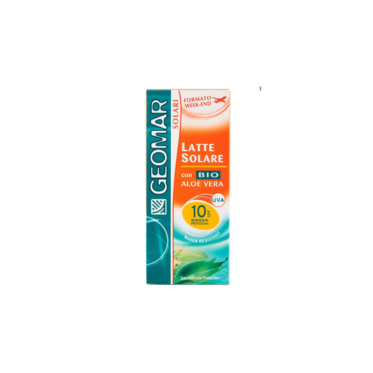 Latte Solare con Aloe Vera Bio SPF 10 – 75 ml